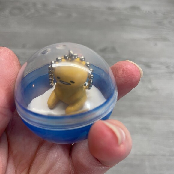 Gutetama the Lazy Egg Japanese Stickers Washi Tape and Keychain 4pc Lot NEW - Picture 7 of 12